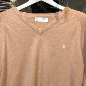 Vintage Dior men’s v-neck sweater